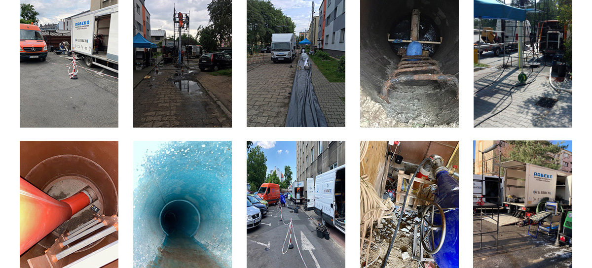 Bezwykopowa liniowa renowacja kanalizacji